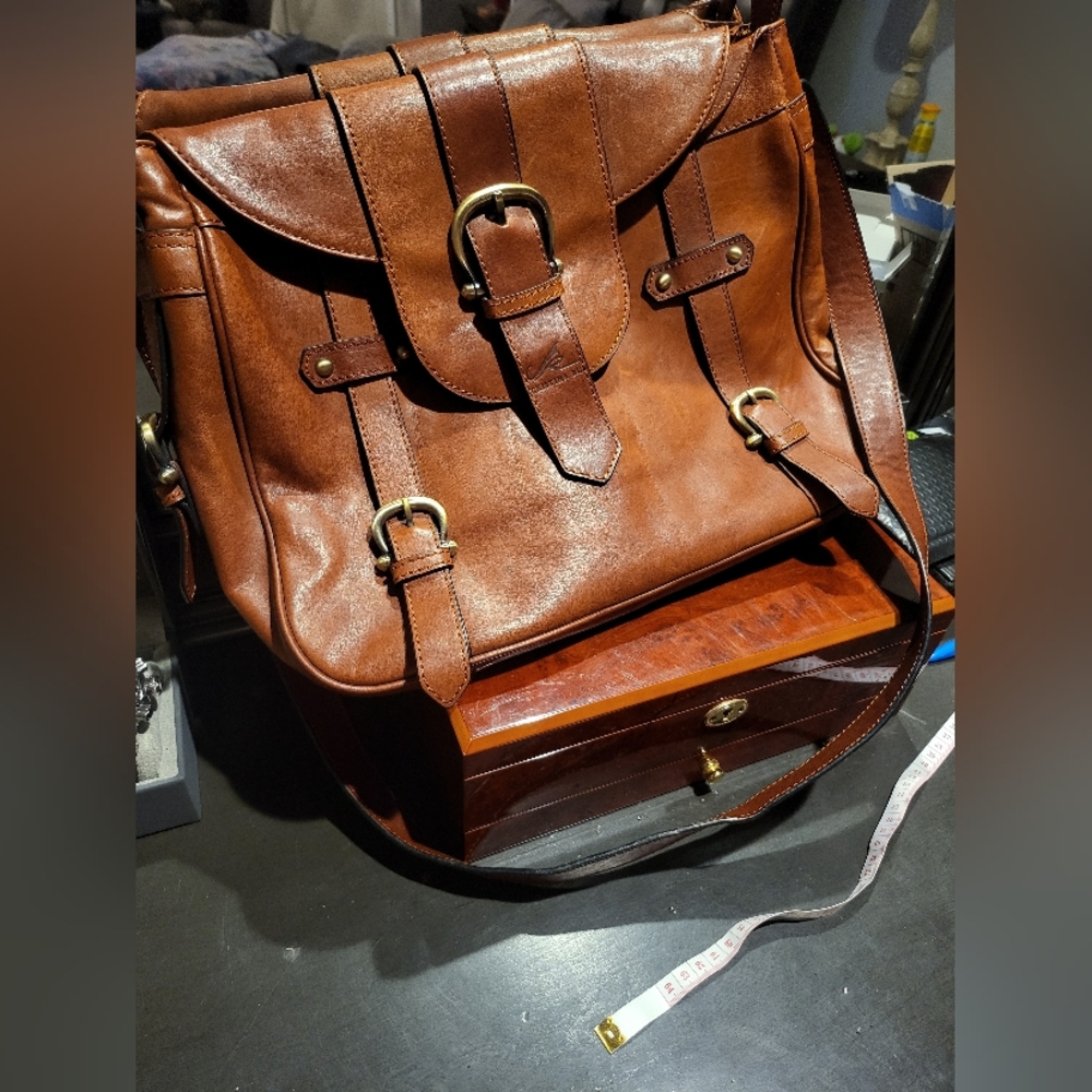 Christina Rui Genuine Leather Shoulder Bag
